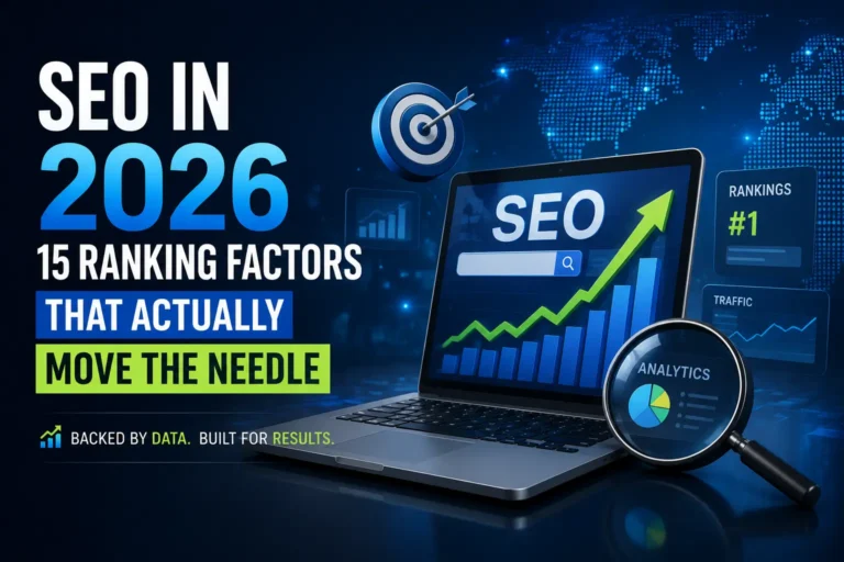 SEO in 2026 15 Ranking Factors That Actually Move the Needle